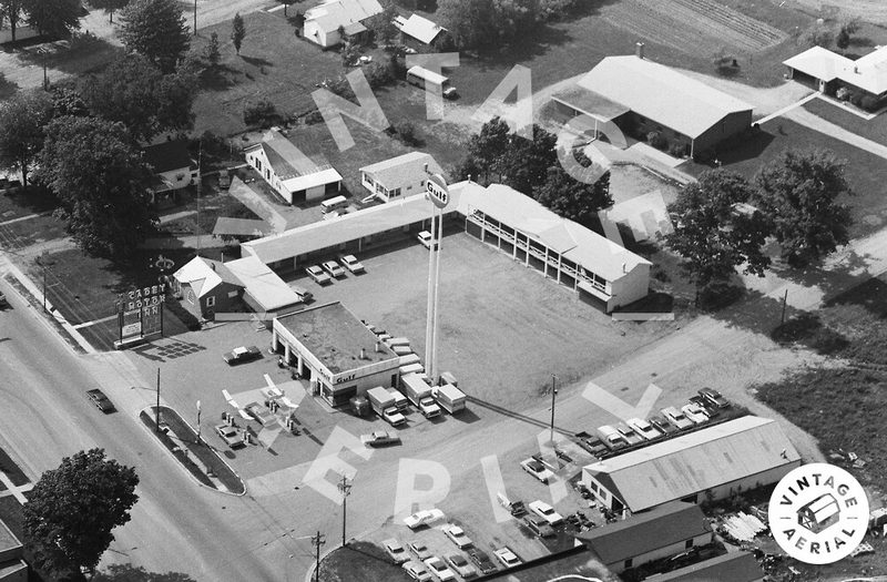 Cadet Motor Inn - 1969 Aerial